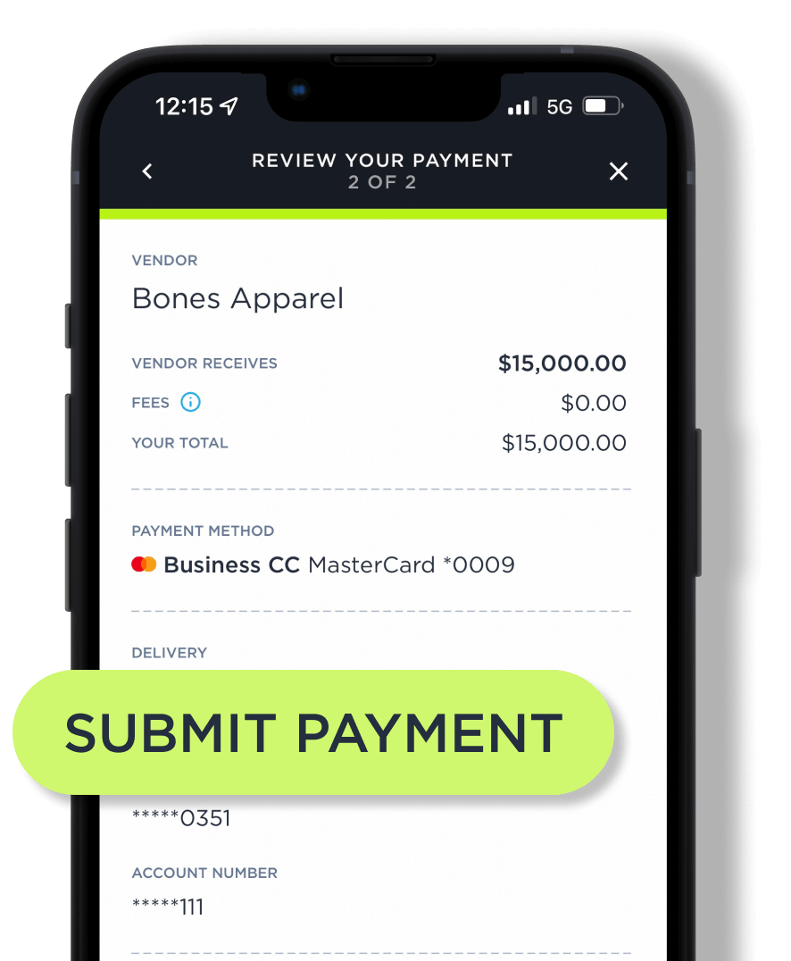 Plastiq App Submit Payments